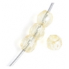 Fire Polished 4mm Crystal, Light Gold Luster